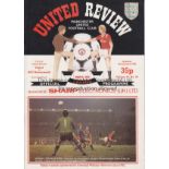 1984/5 FA CUP RUN TO THE FINAL All 13 programmes for Manchester United and Everton in their FA Cup