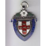 MIDDLESBROUGH 1907 Hall marked silver medal for North Riding Senior Cup 1907.Middlesbrough "A" won