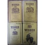 WISDEN CRICKET ANNUALS Four annuals': 1979 softback, 1985, 2001 and 2006 all hardback with dust