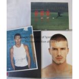 DAVID BECKHAM SIGNED BOOK A limited edition hardback book, 1125 of 1500, Beckham My World which