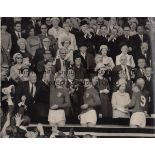 WORLD CUP 1966 Press photo of Bobby Moore receiving the World Cup in 1966 plus 2 copies of the