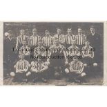 POSTCARD Postcard of the Sheffield United team of 1904/05. Generally good