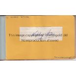 1960'S AUTOGRAPH BOOK / ENGLAND 1966 / BOBBY MOORE An autograph book including 10 members of the