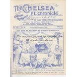 CHELSEA - ASTON VILLA 1930 Chelsea home programme v Aston Villa, 25/12/1930, ex bound volume, slight