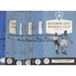 LEICESTER CITY 56-7 Fifteen Leicester home programmes 56/7 including friendly v Hibernian 29/4/57