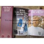 FOOTBALL LEAGUE REVIEW A complete collection of 9 seasons of Football League Reviews (1966/67 to