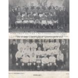 RUGBY LEAGUE Two black & white team group postcards for Hunslet circa 1907 issued by Parkinson & Roy