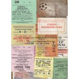 ARSENAL TICKETS Fifteen tickets including FA Cup Finals 1971 creased and 1979 slightly