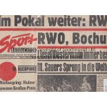 1967 KOLN v LIVERPOOL VfB Bottrop v Derby County , Koln v Liverpool, ''Sport Beobachter''