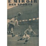 FRANCE - ENGLAND 1938 Issue of Le Miroir des Sports dated 31/5/1938 with coverage of France losing