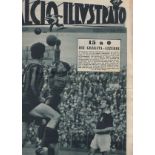 ITALY - ENGLAND 1948 Issue of Il Calcio Illustrato dated 13/5/48 with preview of Italy v England