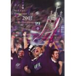 RUGBY LEAGUE CUP FINALS 2000-2007 Eight Rugby League Cup Final programmes, 2000-2007 inclusive ,