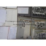 RAMSGATE 1950s Photo album containing 28 large photographs of Ramsgate FC 54/5 and 55/6, mostly in