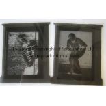 MISC Collection of celluloid negatives, Conteh v Muhammed (7),Ali various (7), Navratilova (10),