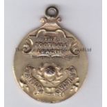 LEICESTER CITY MEDAL 56-57 Gold hall-marked Football League Division 2 Champions medal awarded to