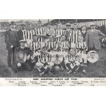 POSTCARD Postcard of the West Bromwich Albion FA Cup team of 1911/12. Generally good