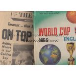 WORLD CUP 66 Collection of printed items relating to the 1966 World Cup, Football Monthly dated