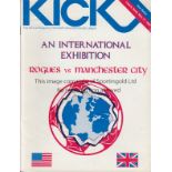 MAN CITY IN NORTH AMERICA 1980 Four programmes for games played in North America in May 1980,