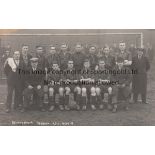 NEWTON HEATH Postcard Newton Heath Athletic AFC team photo from the 1937/38 season. Generally good