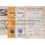 NORTH WEST CLUBS A collection of 67 programmes from North West clubs mostly from the 1950's (some