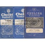 CHELSEA A collection of 43 Chelsea home programmes 1952-1960. Includes 2 from the Championship