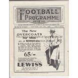 EVERTON - BURNLEY 1929-1930 Everton home programme v Burnley, 18/4/1930, also covers Liverpool Res v