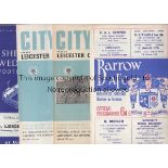 LEICESTER CITY 67-68 Twenty five Leicester away match programmes, 67-68, set of 21 x League,