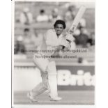 CRICKET Selection of 8” x 10” and smaller Press Photos, mainly 1980’s, inc. Portraits, Test Players,