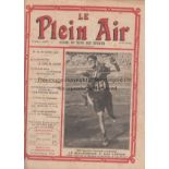OLYMPICS 1912 Issue of French sports magazine Le Plein Air dated 26/7/1912 with substantial coverage