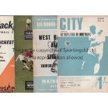 MANCHESTER CITY 67-8 A complete set of programmes from the Manchester City Championship season ,