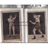 BOXING A collection of 14 "Boxing Series" cards from pre war fighters mostly British to include Bill