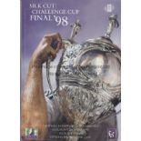 RUGBY LEAGUE CUP FINALS 1985-1999 Fifteen Rugby League Cup Final programmes, 1985-1999 inclusive,