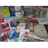 SPORTING MISCELLANY Mostly football items including LP vinyl records, Funny Game, Football, The Holy