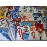 PENNANTS Collection of 28 pennants, World Cup Italia 90, Birmingham City, Crystal Palace, Derby
