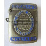 1909 CUP FINAL - MAN UTD Commemorative mustard container (presumably), issued by Colman's Mustard