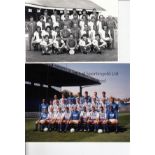 FOOTBALL TEAM GROUP PRESS PHOTOGRAPHS Approximately 100 team groups of various sizes, 24 of which