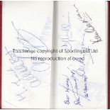 AUTOGRAPHS A collection of 265+ autographs in an autograph book mostly cricketers but also some
