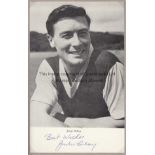 JIMMY MCILROY Signed magazine picture of Jimmy McIlroy , Burnley and Northern Ireland who sadly