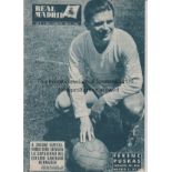 REAL MADRID A collection of 28 Real Madrid monthly magazines. March 1956 to June 1959. Fair to