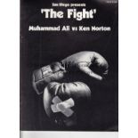 BOXING - ALI Official venue programme, Muhammad Ali v Ken Norton, 31/3/73 in San Diego. Billed as "