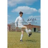 LEEDS - SIGNED PHOTOS Nine 12 x 8 autographed photos, showing former Leeds United players from the