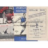 1949/50 Three programmes from the 1949/50 season. Ipswich Town v Notts County (Hole in spine -