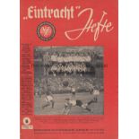1951 EINTRACHT FRANKFURT v CELTIC Eintracht Frankfurt v Glasgow Celtic played 30 May 1951 at
