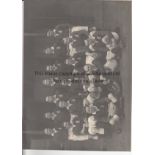 RUGBY UNION Scarce 10” x 8” photo of The Army Rugby side v The Navy, 1913. Good