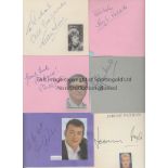 FILM / SHOWBIZ / CELEBRITY AUTOGRAPHS Forty five autographs, 25 of which are on photographs, from