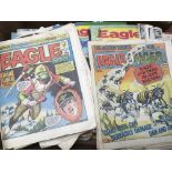 A collection of various “ Eagle “ comics.