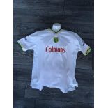 Norwich City Tony Cottee Match Worn 2000/2001 Football Shirt: Short sleeve white Away shirt with