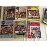 Panini Complete Album Collection 79 - 84: Run of 6 with only 1980 part complete and the other 5