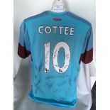 Tony Cottees Last Match At Boleyn Ground Football Shirt: Given by the club on this famous last