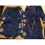 Tony Cottee Leicester City Match Worn Football Shorts: Le Coq x 2 both with number 27 and two from